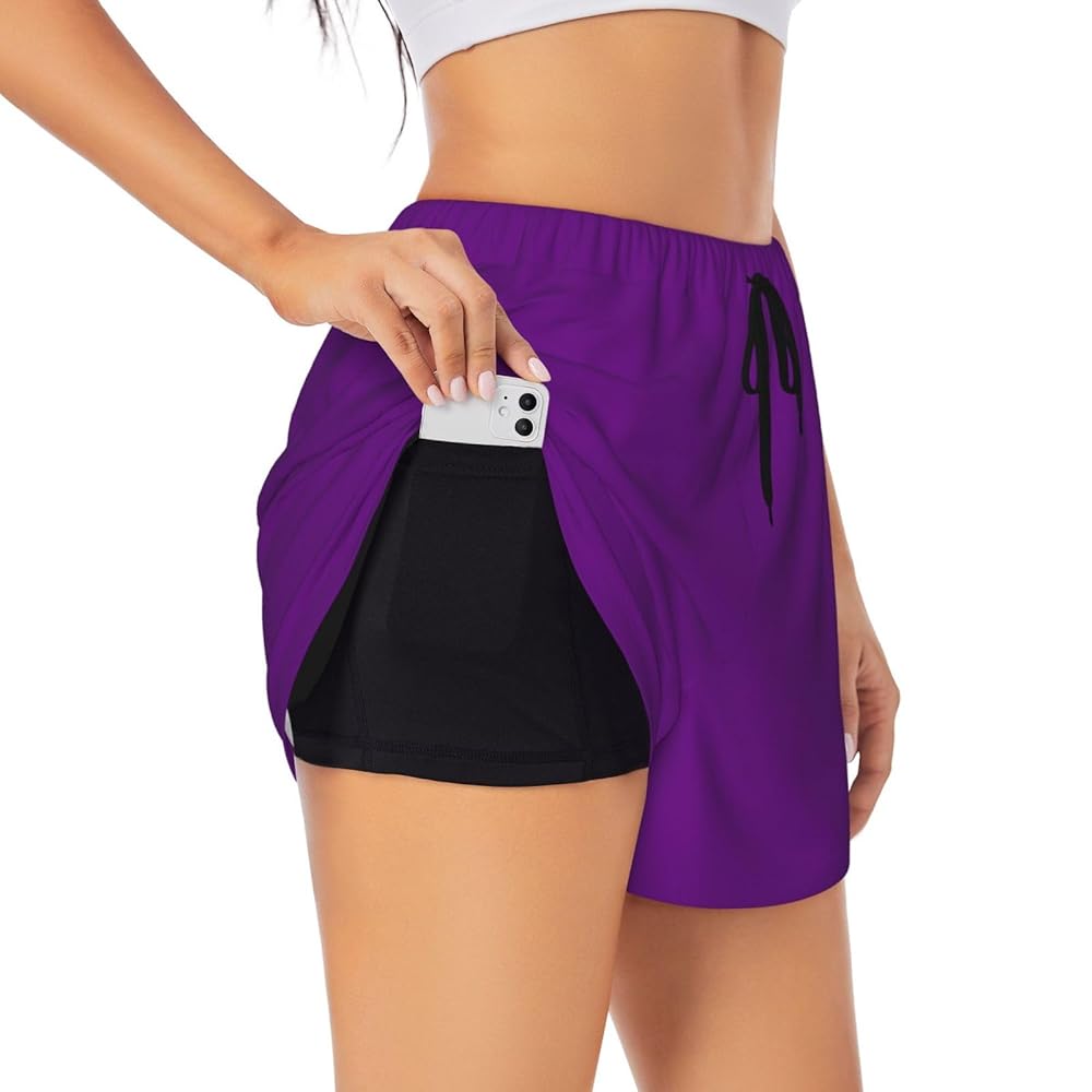 ELDORESO エルドレッソ3inch Maru Shorts(Purple) ELDORESO Tropical Shorts エルドレッソ ランニング
